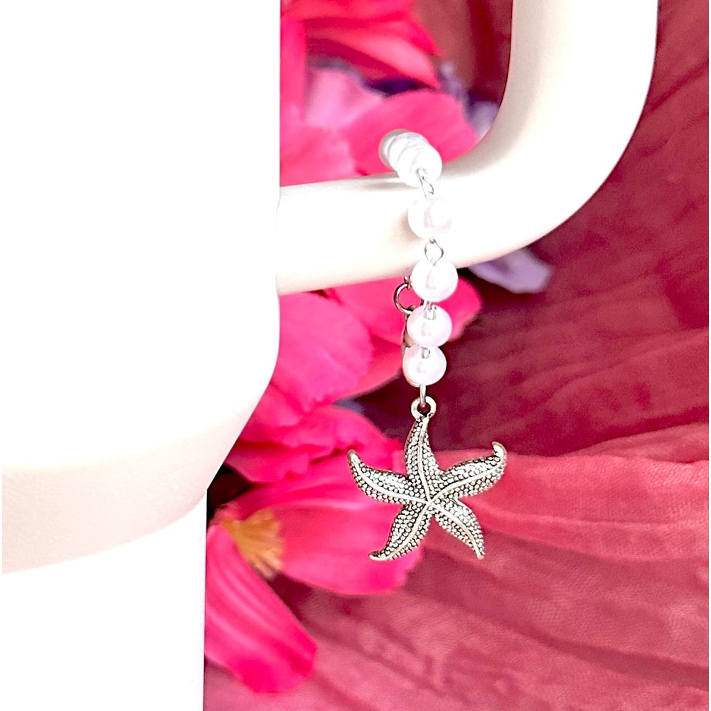 Starfish Tumbler Charm Stanley Cup Accessories Stanley Charm Ocean Tumbler Charm